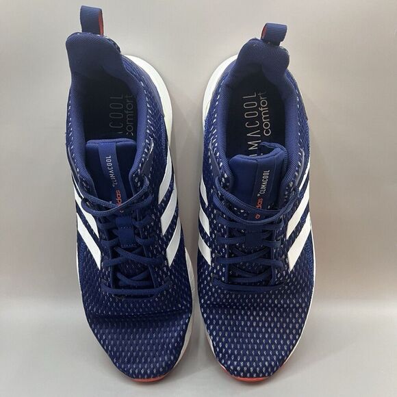 Adidas Questar Climacool Men Size 13 Shoes Blue White Running Sneakers F36266 - Picture 5 of 8